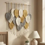 Macrame wall hanging Leaves