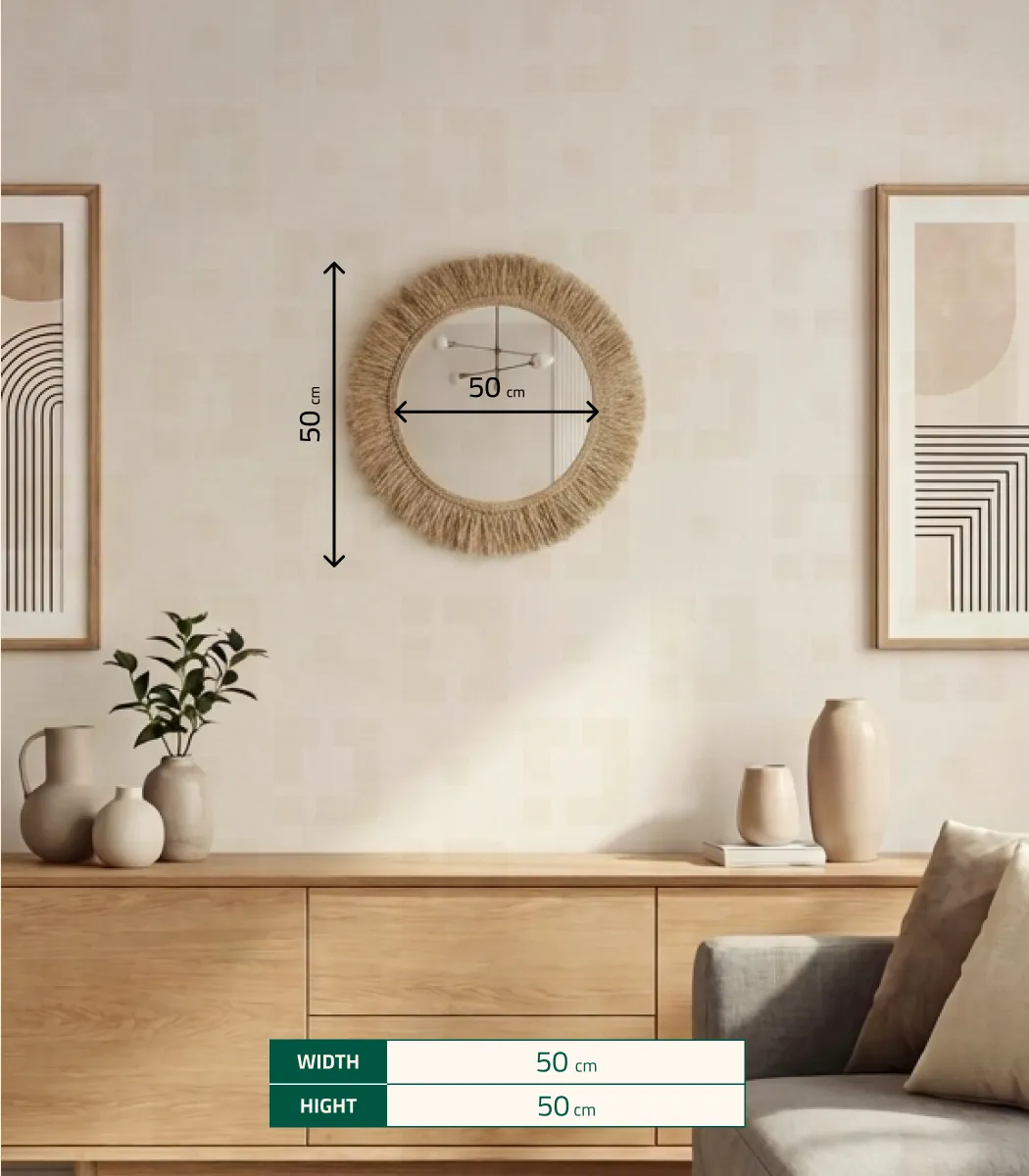 Macrame Mirror-03-IBTK5050BWWDMM000014