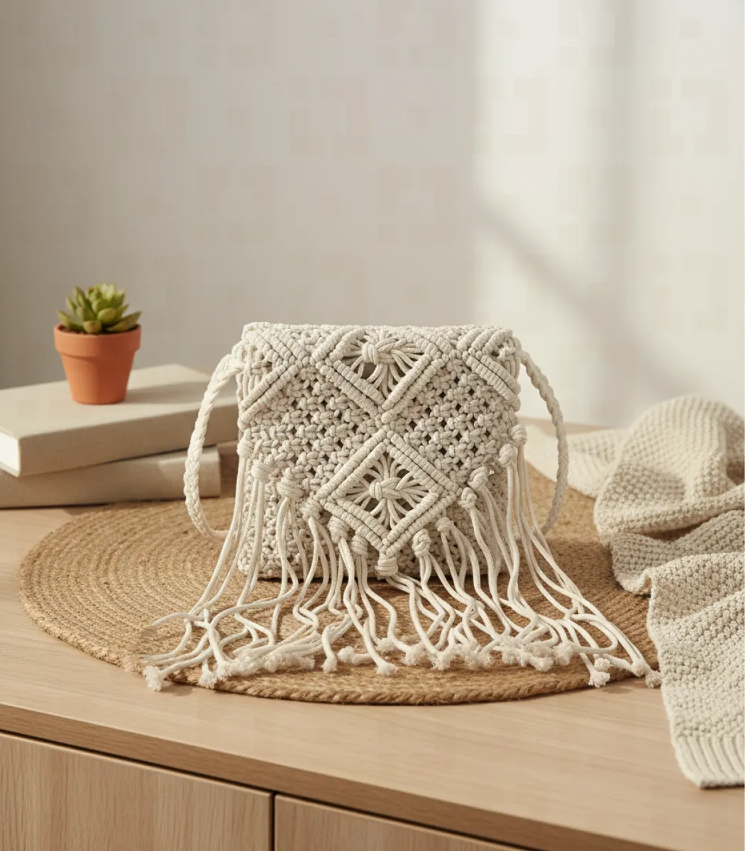 Macrame bag
