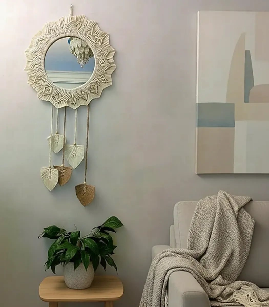 Macrame mirror-02-IBT100100MSMMW000109