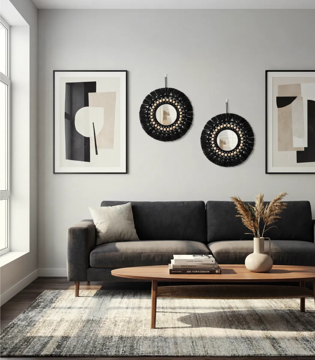 Macrame mirror-02-IBT4040BSMMW000108