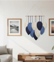 Macrame wall hanging Leaves-01-IBT4050MSMMW000042