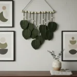 Macrame wall hanging Leaves