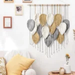 Macrame wall hanging Leaves
