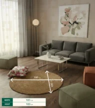 Round Rug-04-IBTK100100BSHR000010