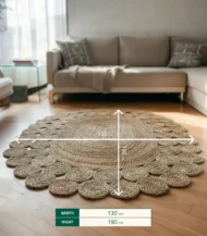 oval Rug-03-IBTK190130BSHR000012