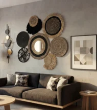 Boho black wall set-02-IBTK6090MHWDH000008