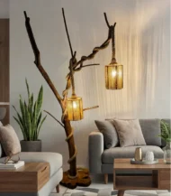 Makrami Floor Lamp-02-IBTK20035BBLM000012