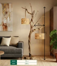 Makrami Floor Lamp-04-IBTK20035BBLM000003