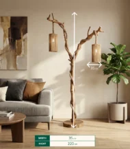 Makrami Floor Lamp-04-IBTK20035BBLM000011