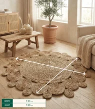 Round Rug-03-IBTK130130BSHR000008