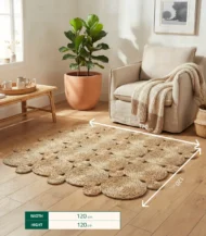 Square rug-03-IBTK120120BSHS000004
