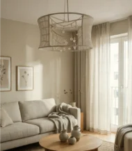 Macrame Ceiling Lamp-03-IBTK4050OCLM000002