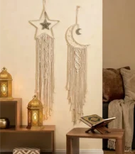 Macrame Moon and Star 2 Pcs-01-IBTB08QHSBFVK1