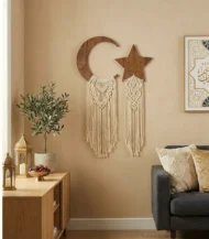 Macrame Moon and Star 2 Pcs-01-IBTK7020BHRD000112