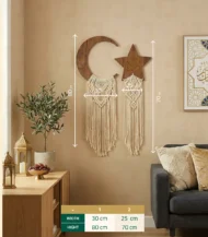 Macrame Moon and Star 2 Pcs-03-IBTK7020BHRD000112