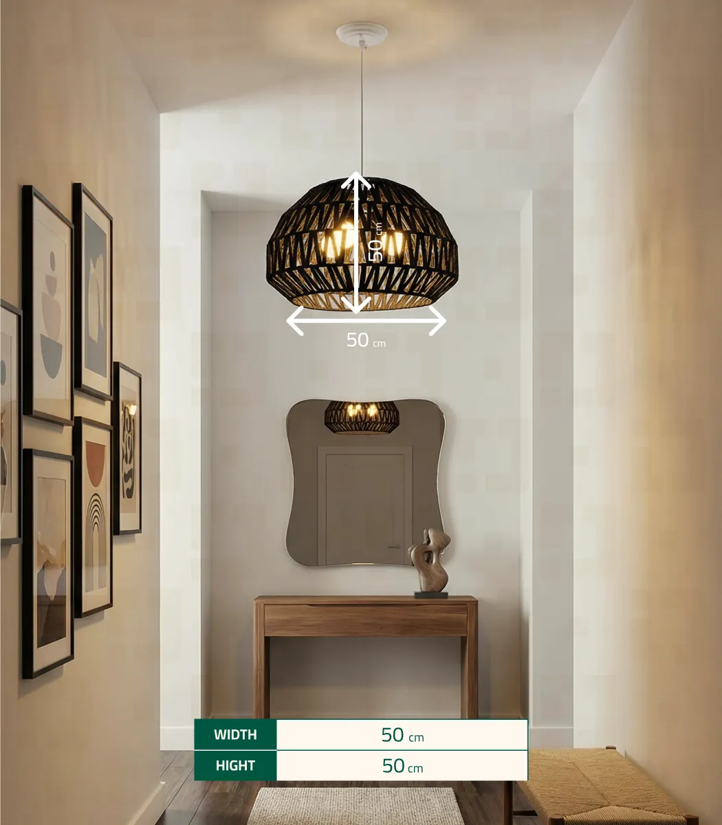Makrami Ceiling Lamp-03-CE_BO_MA_073