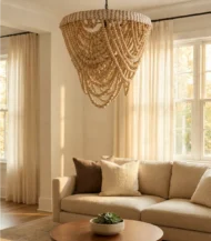 Wooden Bead Pendant Lamp-02-IBTK6050OCLW000003