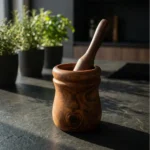 Wooden Mortar