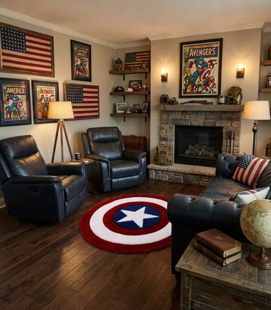 Captain America's shield-02-IBTO100100MOHC000008