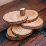 Wood Coasters (4 pieces)