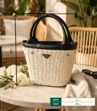 Bamboo and leather bag-03-IBTA3022BAB000005