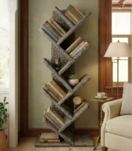 Bamboo wood bookcase-01-IBTA15540GAB000004