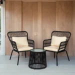 Outdoor set of 4 chairs and a table