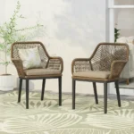 2 outdoor chairs