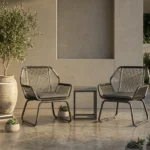 2 outdoor chairs