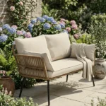 Outdoor sofa for 2 people