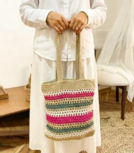 Crochet Shoulder Bag - Image 2