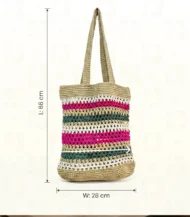Crochet Shoulder Bag - Image 3