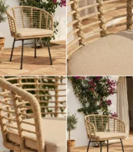 2 outdoor chairs - Image 2