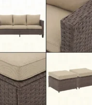 Outdoor corner unit for 7 people - Image 2