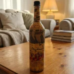 Vintage Decoupage Bottle