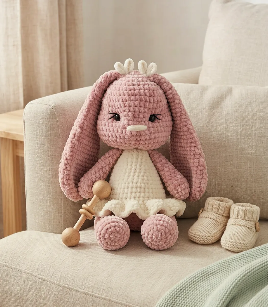 Elya the bunny with a dress-02-IBTC35MCE000004