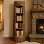 Boho Bookshelf Organizer