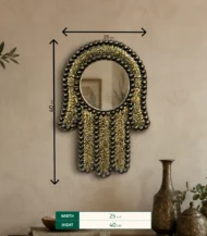 Hand Wall Mirror - Image 3