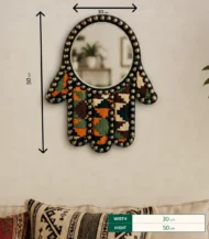 Hand Wall Mirror - Image 3