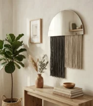 Macrame Mirror