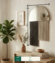 Macrame Mirror - Image 3