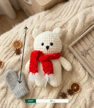 Romeo the bear with a fluffy-03-IBTC20MCR000018