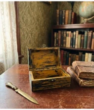 Decoupage Wooden Box - Image 2