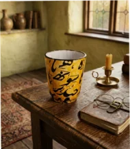 Calligraphy Candle cup