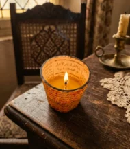 Calligraphy Candle cup - Image 2