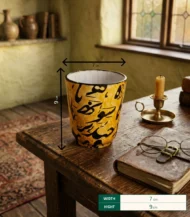 Calligraphy Candle cup - Image 3