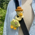 duck with hat long neck