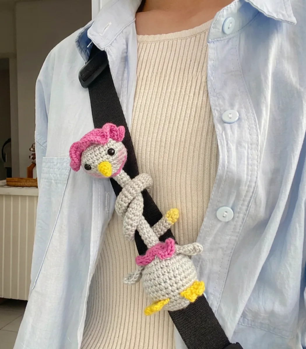 girl duck long neck-01-IBTLN183 girl duck long neck - Image 1