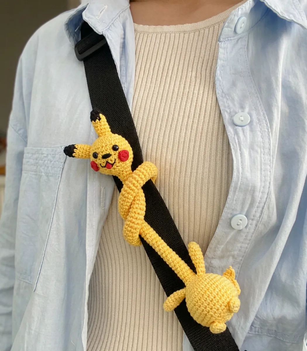 pikachu long neck -01-IBTLN180 pikachu long neck - Image 1